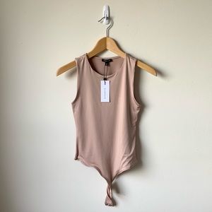 NWT Dynamite Crewneck Tank Bodysuit